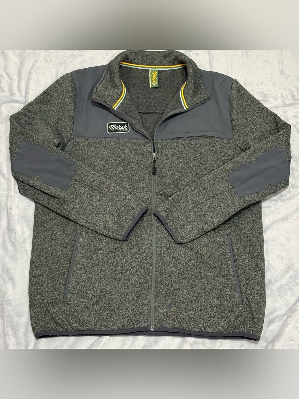 Marsh Wear Bogard Fleece Jacket Men’s XL Gray ,Outdoor Hunting Fishing Jacket